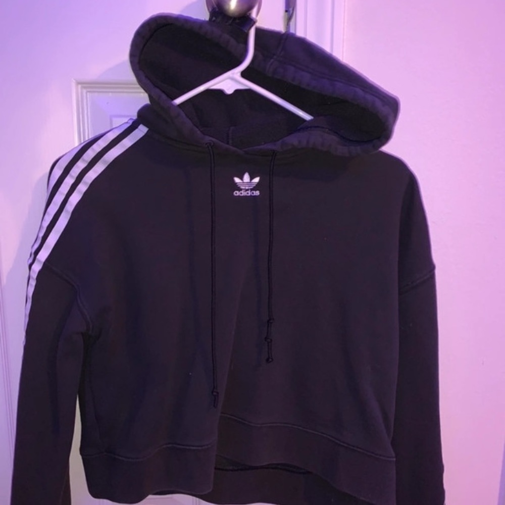 Adidas cropped hoodie